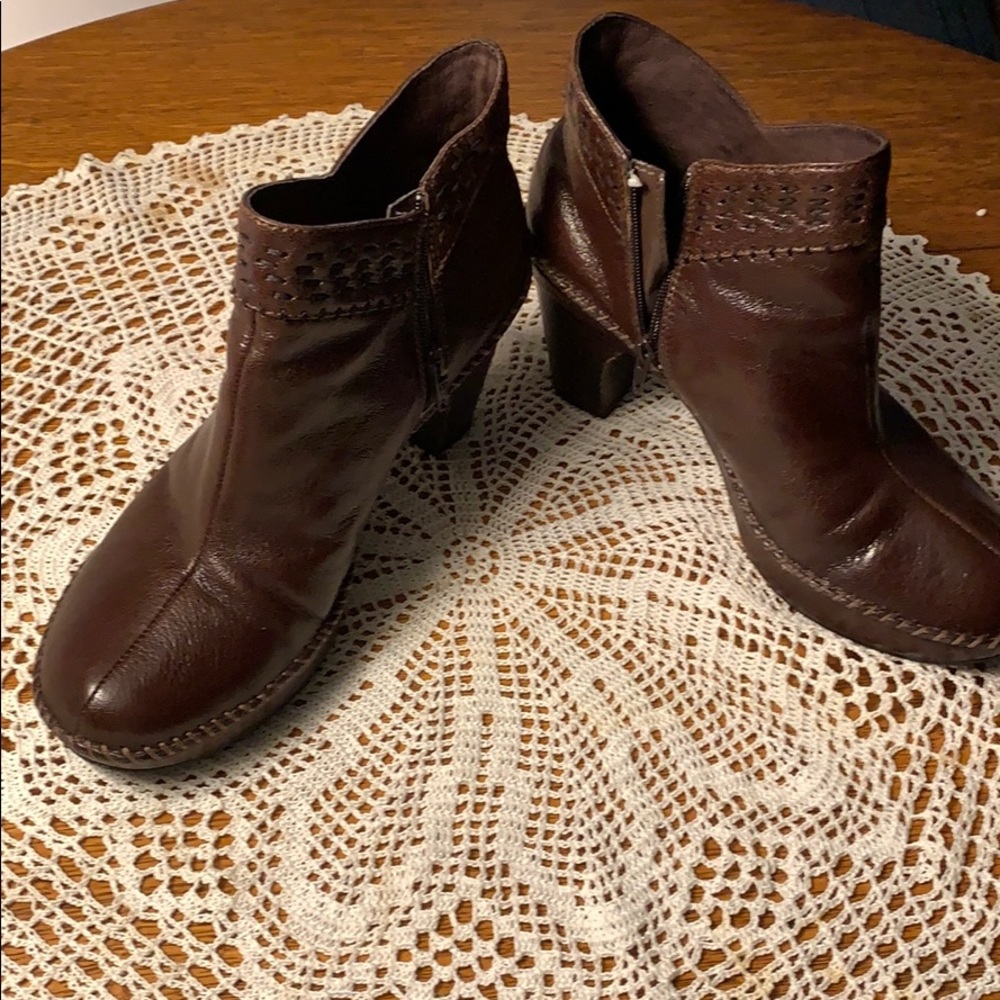 Indigo dress boots